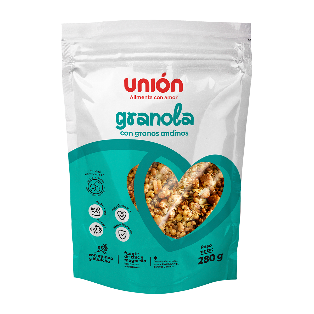 Granola con Granos Andinos