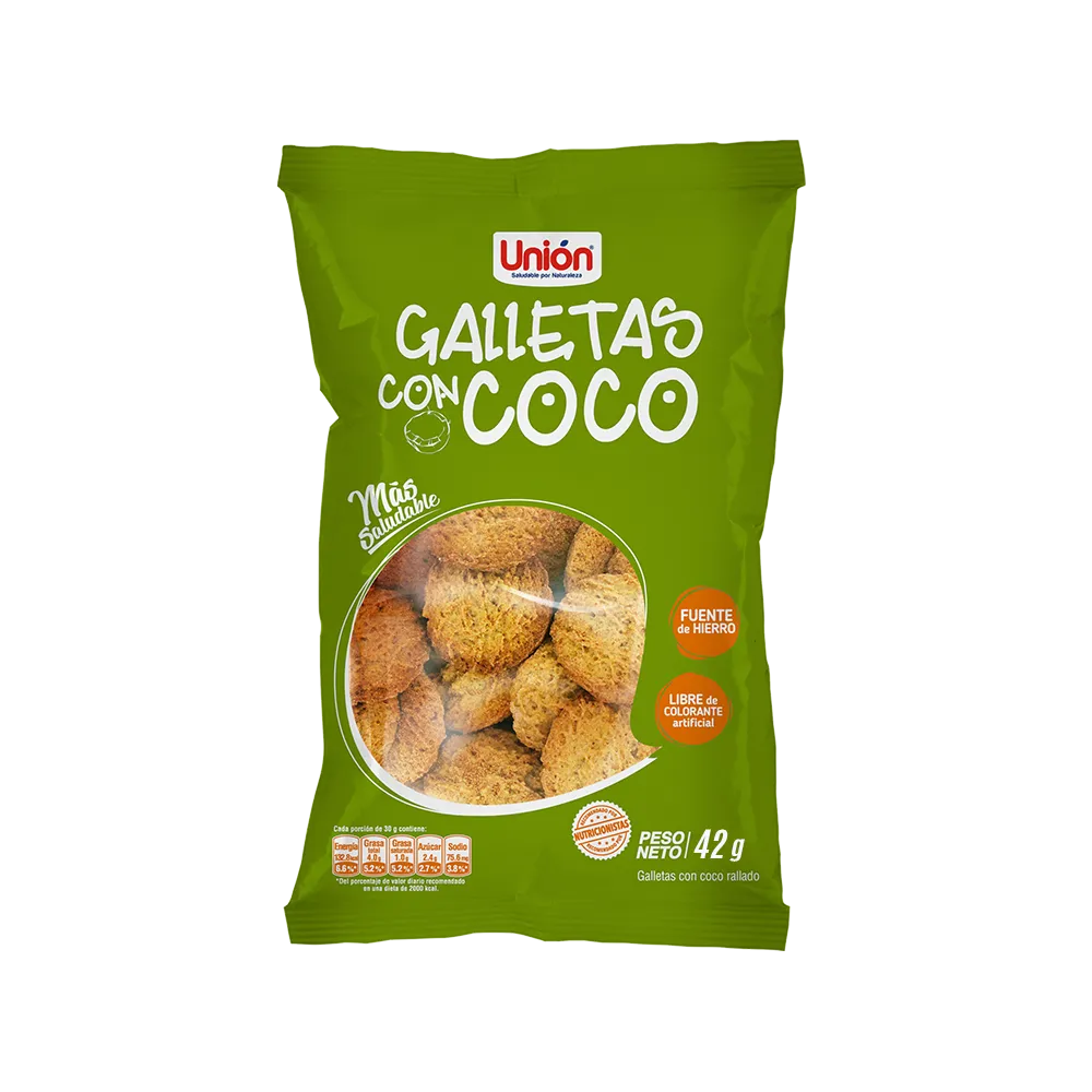 Galleta Lonchera de Coco x 42 gr