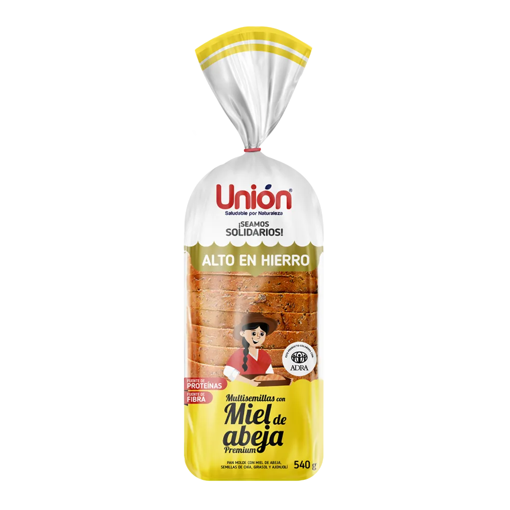Pan Multisemillas con Miel de Abeja